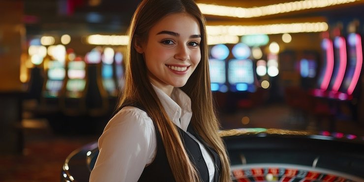 VIP Roulette deposit screen showing DANA OVO GoPay ShopeePay LinkAja QRIS payment options